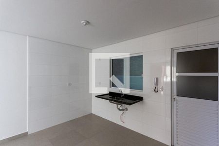 Sala e Cozinha de apartamento à venda com 2 quartos, 47m² em Chácara Mafalda, São Paulo