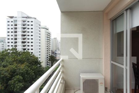 Varanda de apartamento à venda com 2 quartos, 78m² em Indianópolis, São Paulo