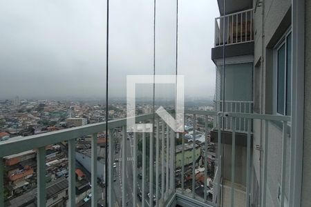 Varanda da Sala de apartamento para alugar com 2 quartos, 49m² em Cangaíba, São Paulo