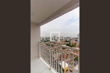 Varanda da Sala de apartamento para alugar com 2 quartos, 45m² em Vila Prudente, São Paulo