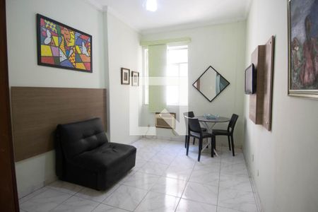 Sala/Cozinha de kitnet/studio para alugar com 1 quarto, 20m² em Copacabana, Rio de Janeiro