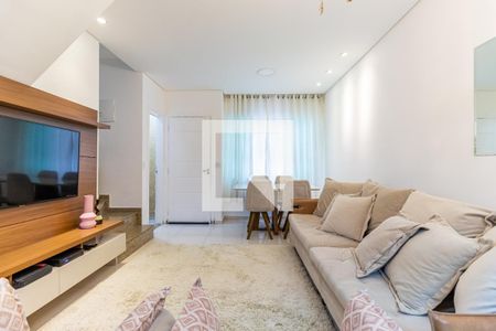 Sala de casa de condomínio à venda com 2 quartos, 64m² em Jardim Nosso Lar, São Paulo