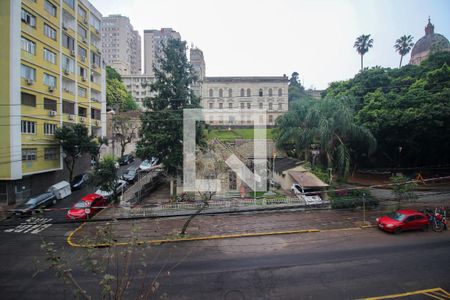 Vista do Quarto Suíte de apartamento à venda com 1 quarto, 37m² em Centro Histórico, Porto Alegre