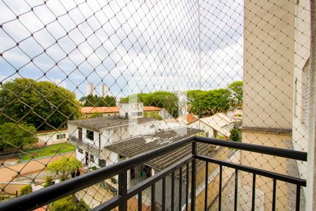 Varanda da sala de apartamento para alugar com 2 quartos, 50m² em Vila Homero Thon, Santo André