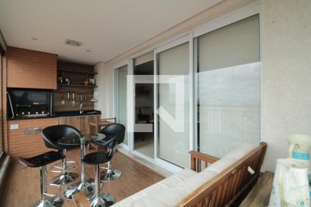 Varanda gourmet de apartamento para alugar com 3 quartos, 96m² em Vila Bertioga, São Paulo