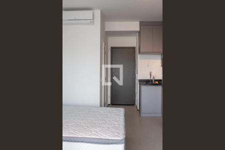 Quarto e Cozinha de kitnet/studio para alugar com 1 quarto, 23m² em Perdizes, São Paulo