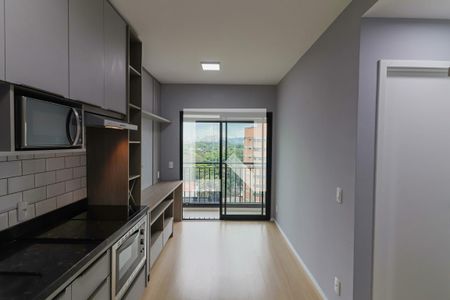 Sala / Cozinha de apartamento para alugar com 1 quarto, 32m² em Butantã, São Paulo