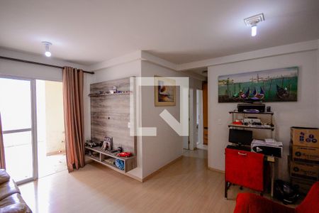 Sala de apartamento à venda com 1 quarto, 63m² em Vila Caraguata, São Paulo