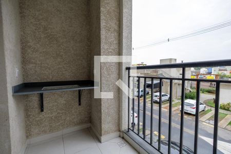 Varanda da Sala de apartamento para alugar com 2 quartos, 57m² em Areão, Taubaté