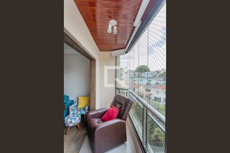 Varanda da Sala de apartamento à venda com 3 quartos, 150m² em Vila São Vicente, São Paulo