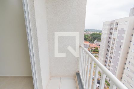 Varanda da Sala de apartamento à venda com 2 quartos, 49m² em Jardim Samambaia, Campinas