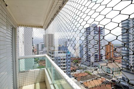 Varanda Sala de apartamento para alugar com 2 quartos, 94m² em Cidade Ocian, Praia Grande