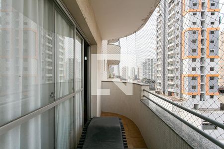 Varanda da Sala de apartamento à venda com 4 quartos, 105m² em Tatuapé, São Paulo
