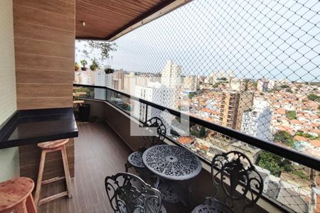 Varanda gourmet de apartamento à venda com 4 quartos, 256m² em Jardim Paraíso, Campinas