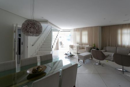 Sala de apartamento à venda com 4 quartos, 251m² em Silveira, Belo Horizonte