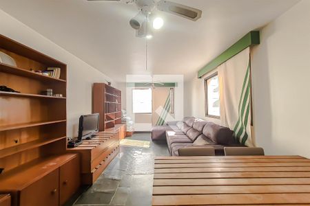 Sala de Estar de apartamento para alugar com 3 quartos, 115m² em Balneario Cidade Atlantica, Guarujá