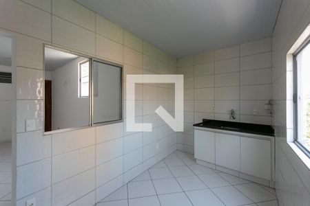 Cozinha e Área de Serviço de kitnet/studio para alugar com 1 quarto, 38m² em Sagrada Família, Belo Horizonte