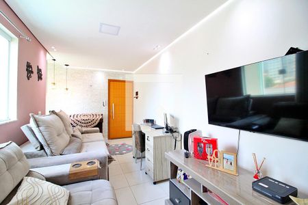 Sala de apartamento à venda com 2 quartos, 104m² em Campestre, Santo André