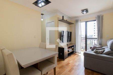 Sala de apartamento para alugar com 2 quartos, 46m² em Vila Rio de Janeiro, Guarulhos