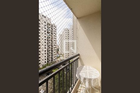 Varanda de apartamento para alugar com 2 quartos, 46m² em Vila Rio de Janeiro, Guarulhos