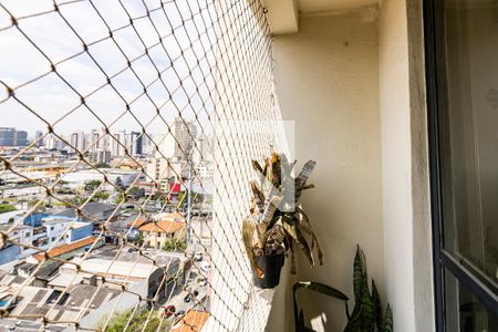 Varanda da Sala de apartamento para alugar com 2 quartos, 62m² em Brás, São Paulo