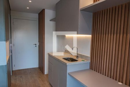 Cozinha de kitnet/studio à venda com 1 quarto, 22m² em Jardim Vila Mariana, São Paulo