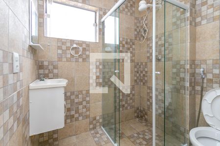 Banheiro de kitnet/studio para alugar com 1 quarto, 34m² em Cidade Monções, São Paulo