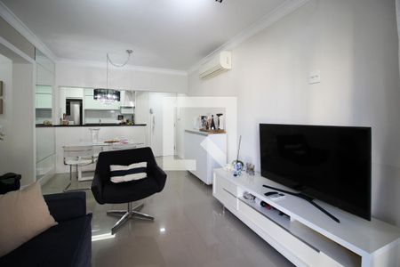 Sala de apartamento para alugar com 3 quartos, 76m² em Indianópolis, São Paulo