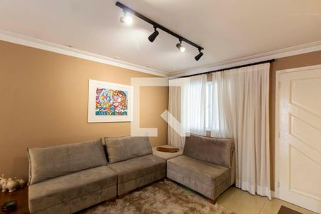 Sala de casa de condomínio para alugar com 3 quartos, 145m² em Vila Pierina, São Paulo