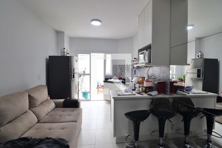 Sala de apartamento à venda com 2 quartos, 74m² em Vila Alpina, Santo André