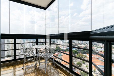 Varanda da Sala de apartamento à venda com 3 quartos, 209m² em Jabaquara, São Paulo