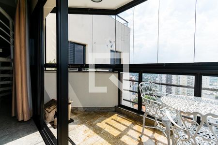 Varanda da Sala de apartamento à venda com 3 quartos, 209m² em Jabaquara, São Paulo