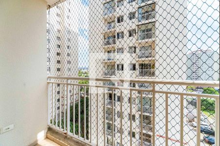 Varanda da Sala de apartamento para alugar com 2 quartos, 44m² em Vila Homero Thon, Santo André