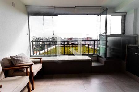 Varanda de apartamento à venda com 3 quartos, 76m² em Vila São Silvestre, São Paulo