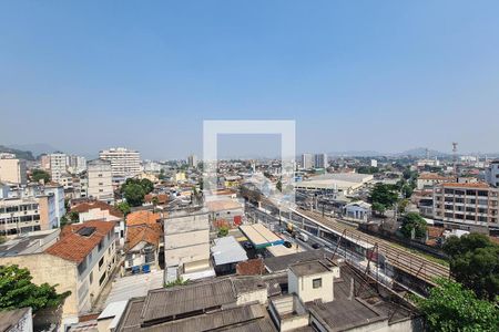 Varanda da Sala vista de apartamento à venda com 2 quartos, 115m² em Rocha, Rio de Janeiro