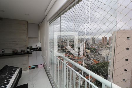 Varanda da Sala de apartamento à venda com 2 quartos, 55m² em Vila Formosa, São Paulo