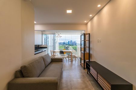 Sala de apartamento para alugar com 2 quartos, 69m² em Alphaville Empresarial, Barueri