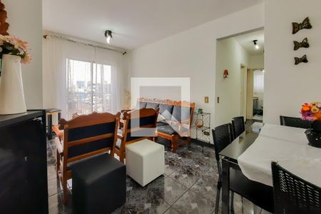 Sala de apartamento para alugar com 2 quartos, 70m² em Vila Lucia, São Bernardo do Campo