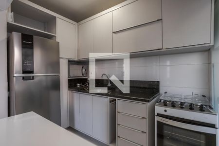 Cozinha de apartamento para alugar com 1 quarto, 42m² em Independência, Porto Alegre