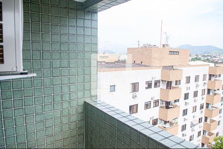 varanda de apartamento à venda com 2 quartos, 67m² em Pechincha, Rio de Janeiro