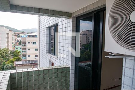 varanda de apartamento à venda com 2 quartos, 67m² em Pechincha, Rio de Janeiro