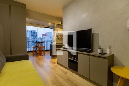 Sala de apartamento para alugar com 1 quarto, 34m² em Vila Mariana, São Paulo