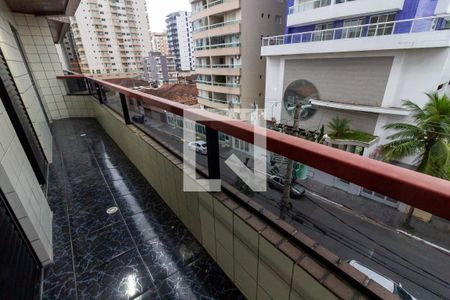 Detalhe da varanda de apartamento para alugar com 3 quartos, 105m² em Vila Tupi, Praia Grande