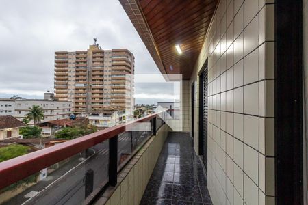 Varanda de apartamento para alugar com 3 quartos, 105m² em Vila Tupi, Praia Grande
