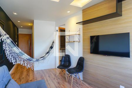 Sala de apartamento para alugar com 1 quarto, 36m² em Barra da Tijuca, Rio de Janeiro