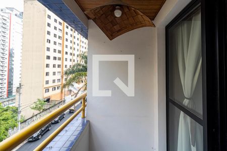 Varanda da Sala de apartamento para alugar com 1 quarto, 60m² em Vila Mariana, São Paulo