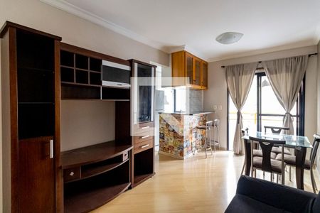 Sala de apartamento para alugar com 1 quarto, 60m² em Vila Mariana, São Paulo