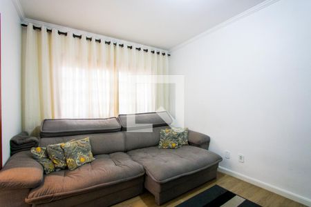 Sala de TV de casa à venda com 3 quartos, 175m² em Vila Valparaíso, Santo André