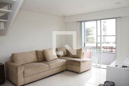 Sala de apartamento à venda com 2 quartos, 80m² em Jardim das Bandeiras, São Paulo