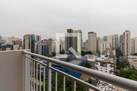 Varanda de apartamento para alugar com 1 quarto, 27m² em Vila Nova Conceição, São Paulo